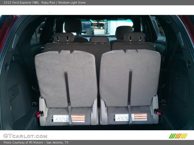 Ruby Red / Medium Light Stone 2015 Ford Explorer FWD