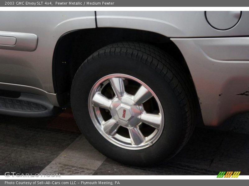 Pewter Metallic / Medium Pewter 2003 GMC Envoy SLT 4x4