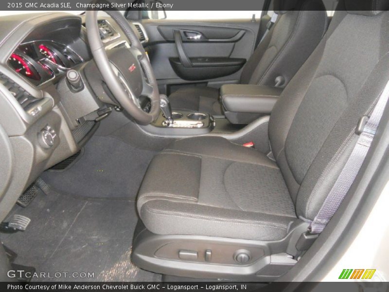 Champagne Silver Metallic / Ebony 2015 GMC Acadia SLE