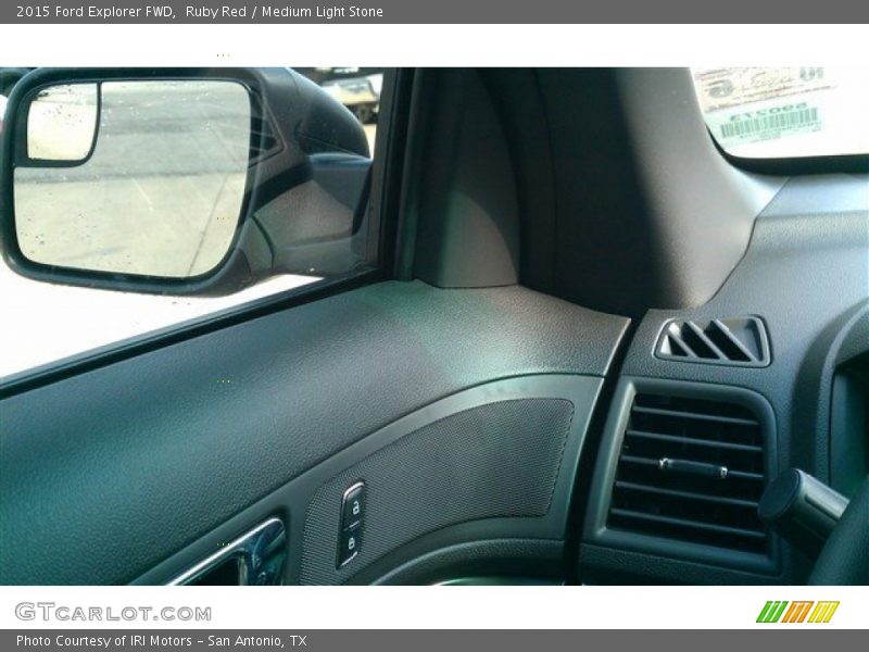 Ruby Red / Medium Light Stone 2015 Ford Explorer FWD