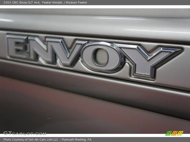 Pewter Metallic / Medium Pewter 2003 GMC Envoy SLT 4x4