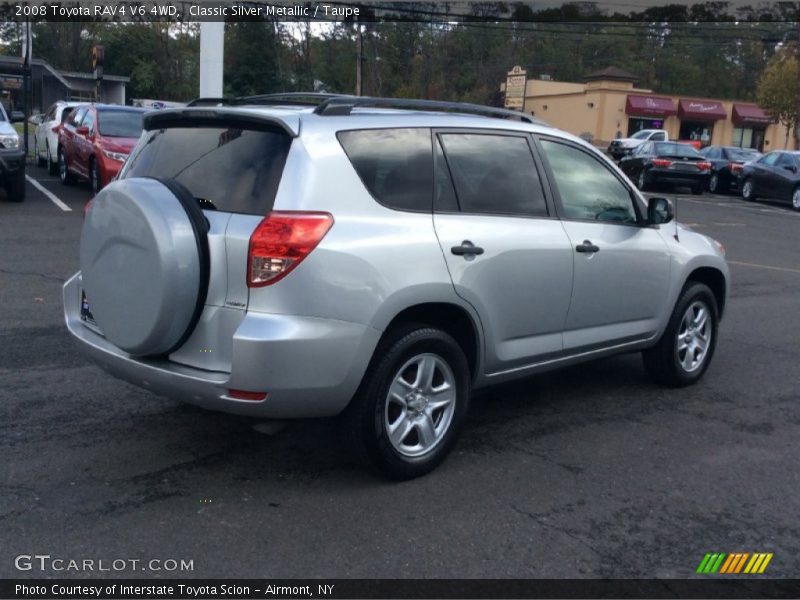 Classic Silver Metallic / Taupe 2008 Toyota RAV4 V6 4WD