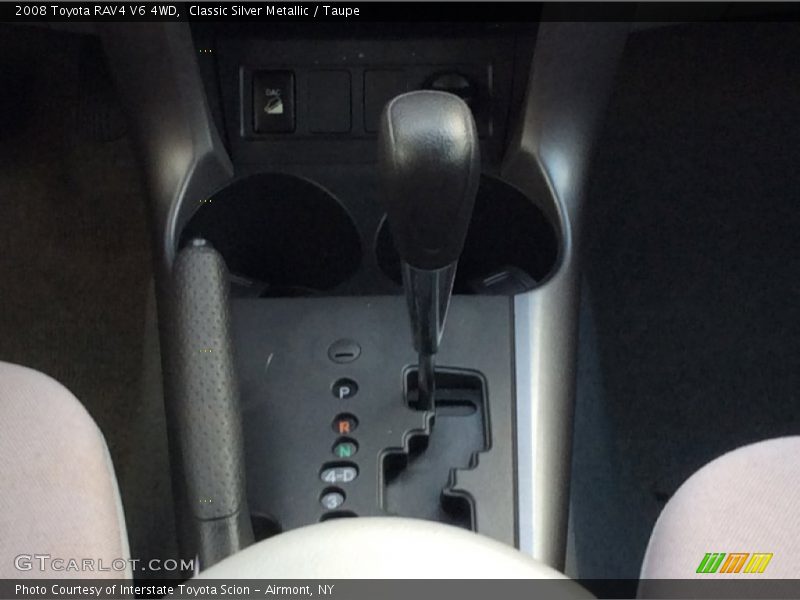 Classic Silver Metallic / Taupe 2008 Toyota RAV4 V6 4WD