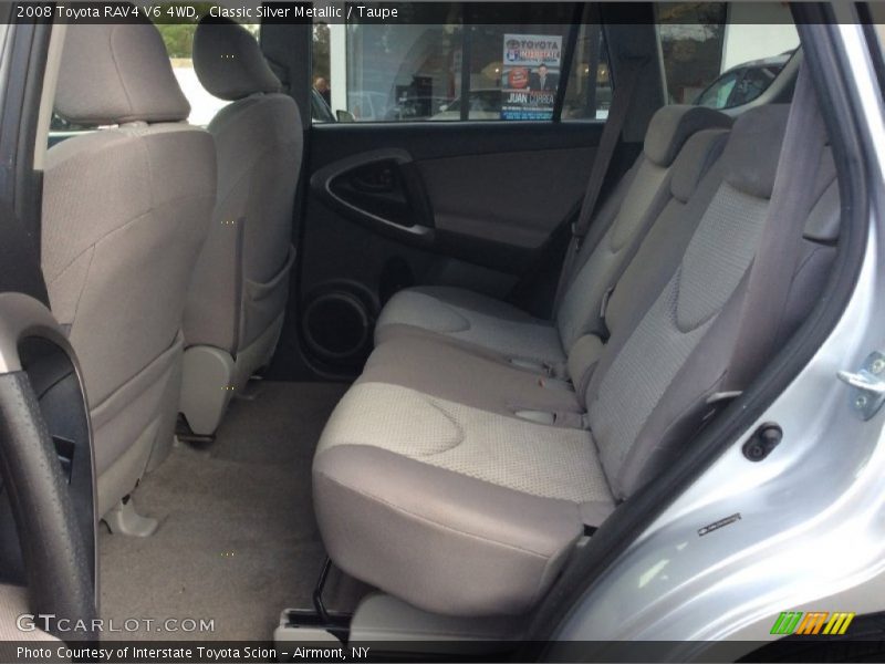 Classic Silver Metallic / Taupe 2008 Toyota RAV4 V6 4WD