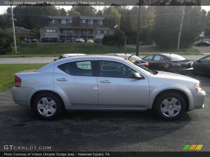 Bright Silver Metallic / Dark Slate Gray 2010 Dodge Avenger SXT