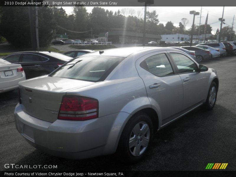 Bright Silver Metallic / Dark Slate Gray 2010 Dodge Avenger SXT