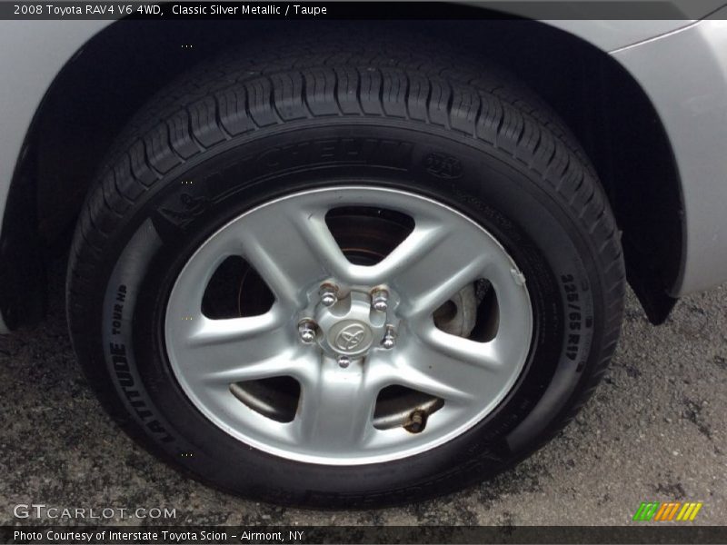 Classic Silver Metallic / Taupe 2008 Toyota RAV4 V6 4WD