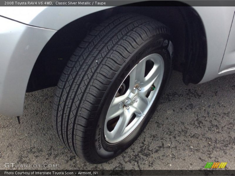 Classic Silver Metallic / Taupe 2008 Toyota RAV4 V6 4WD