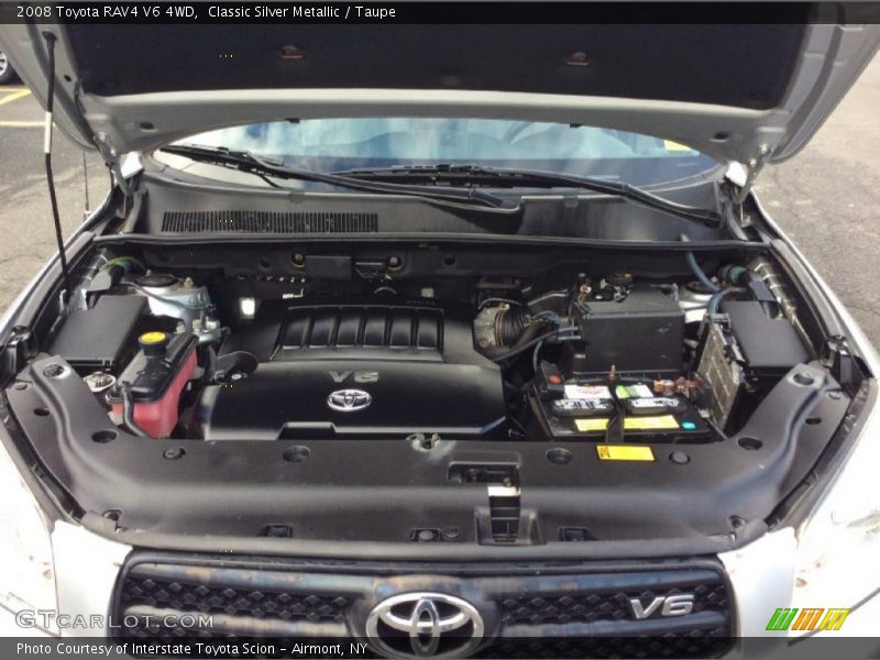 Classic Silver Metallic / Taupe 2008 Toyota RAV4 V6 4WD