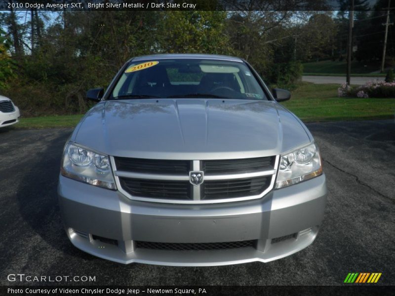 Bright Silver Metallic / Dark Slate Gray 2010 Dodge Avenger SXT