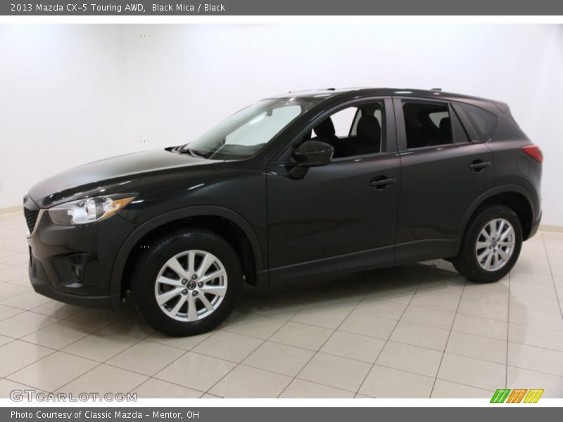 Black Mica / Black 2013 Mazda CX-5 Touring AWD