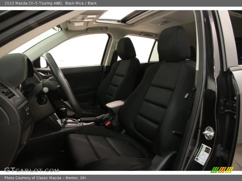 Black Mica / Black 2013 Mazda CX-5 Touring AWD