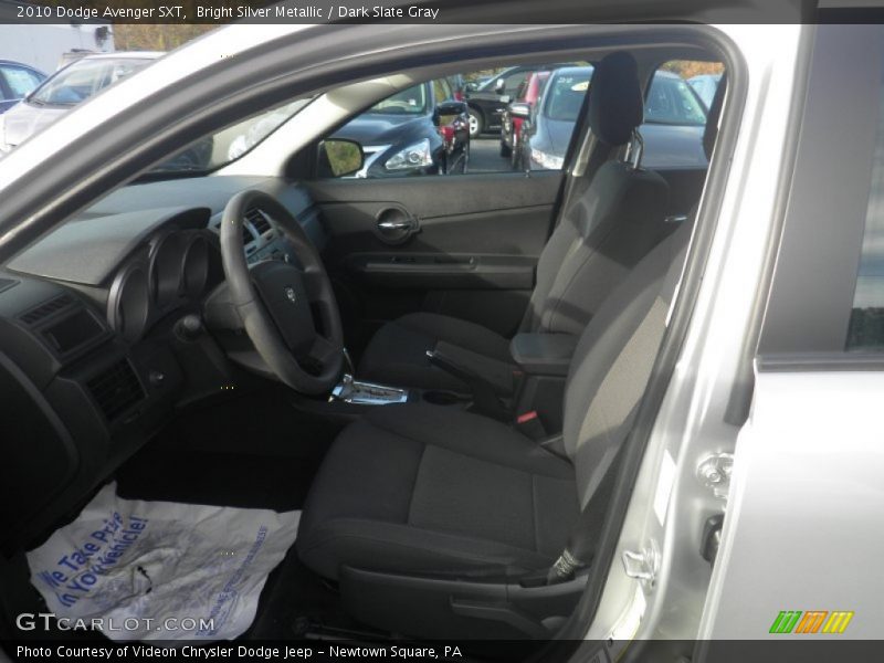 Bright Silver Metallic / Dark Slate Gray 2010 Dodge Avenger SXT