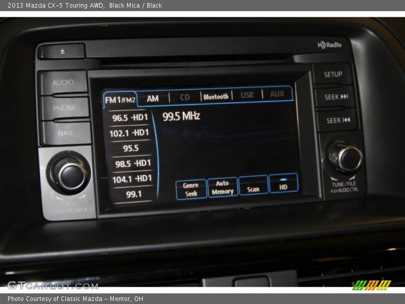 Black Mica / Black 2013 Mazda CX-5 Touring AWD