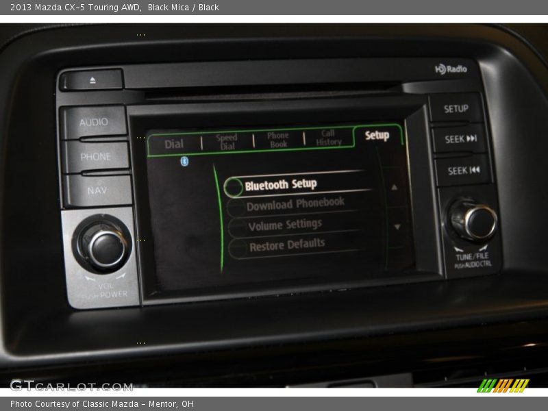 Black Mica / Black 2013 Mazda CX-5 Touring AWD