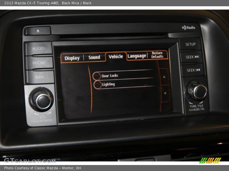 Black Mica / Black 2013 Mazda CX-5 Touring AWD