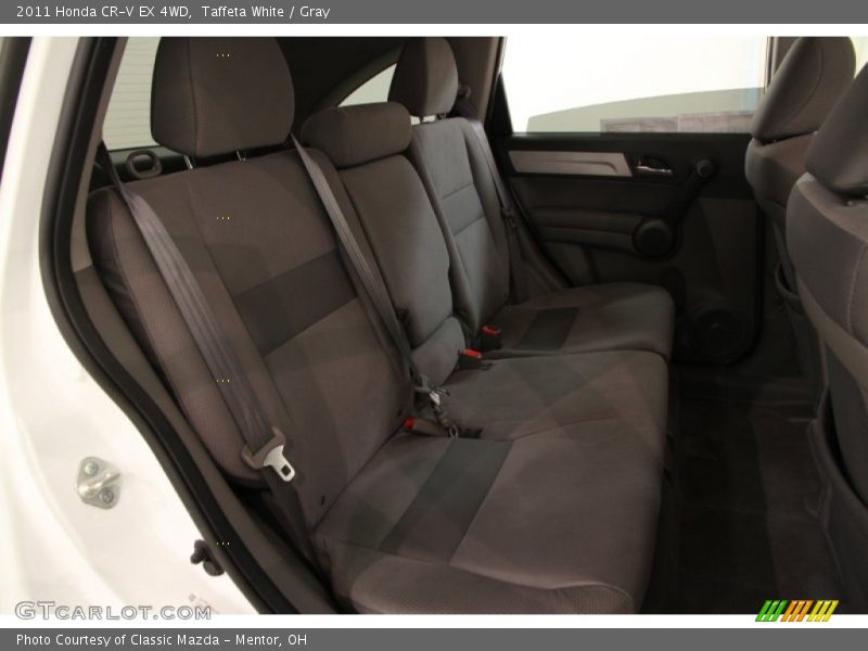 Taffeta White / Gray 2011 Honda CR-V EX 4WD