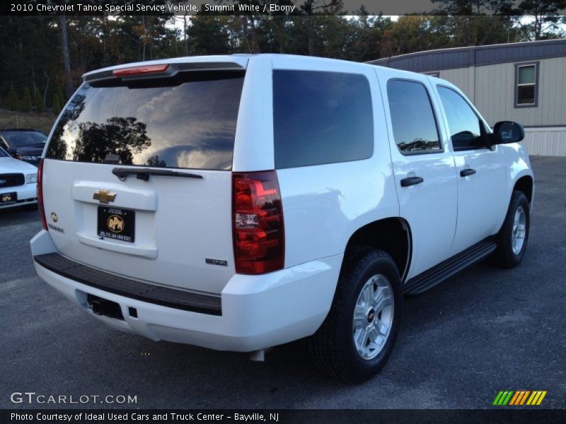 Summit White / Ebony 2010 Chevrolet Tahoe Special Service Vehicle