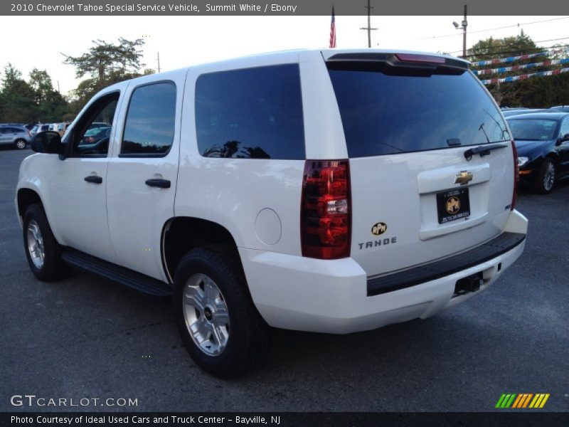 Summit White / Ebony 2010 Chevrolet Tahoe Special Service Vehicle