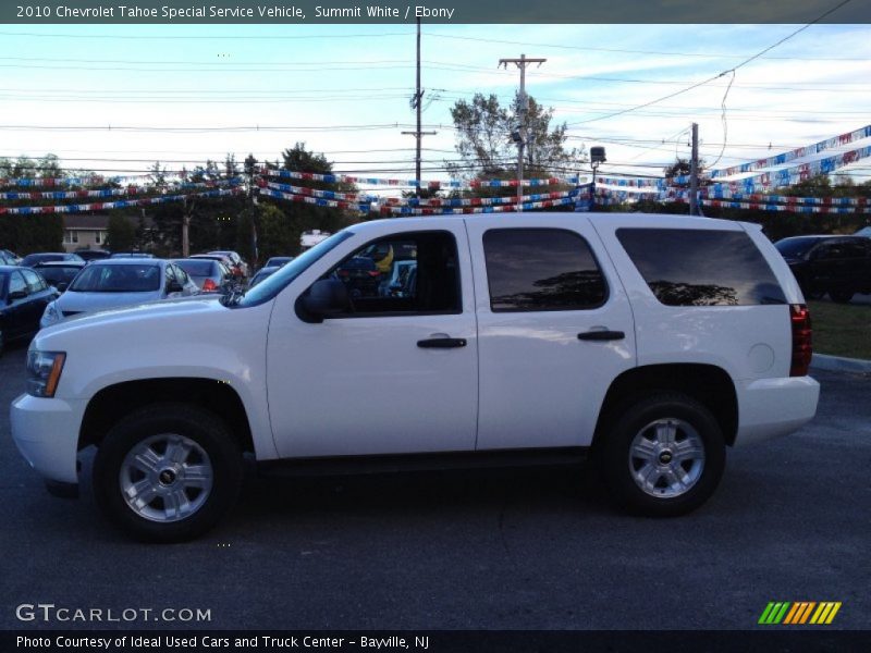 Summit White / Ebony 2010 Chevrolet Tahoe Special Service Vehicle