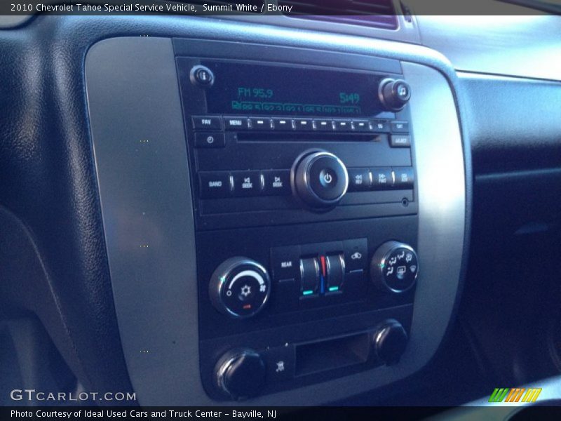 Summit White / Ebony 2010 Chevrolet Tahoe Special Service Vehicle