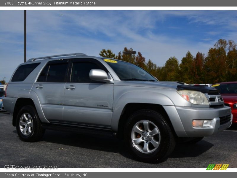 Titanium Metallic / Stone 2003 Toyota 4Runner SR5