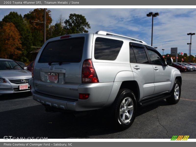 Titanium Metallic / Stone 2003 Toyota 4Runner SR5