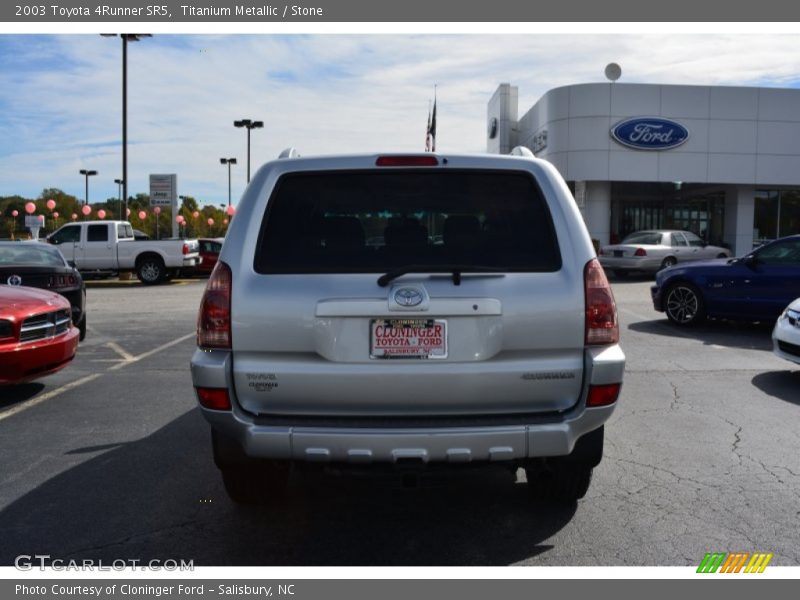 Titanium Metallic / Stone 2003 Toyota 4Runner SR5