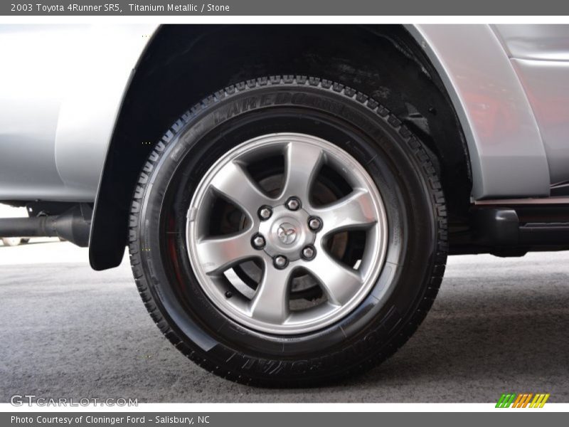 Titanium Metallic / Stone 2003 Toyota 4Runner SR5