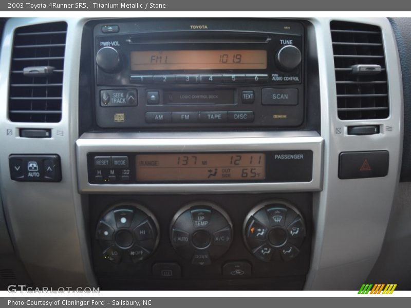 Titanium Metallic / Stone 2003 Toyota 4Runner SR5