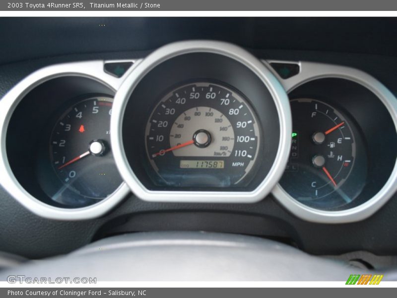 Titanium Metallic / Stone 2003 Toyota 4Runner SR5