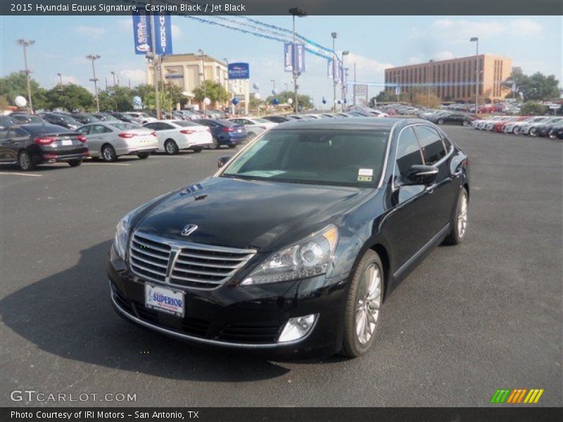 Caspian Black / Jet Black 2015 Hyundai Equus Signature