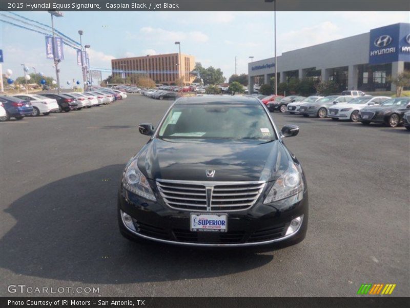 Caspian Black / Jet Black 2015 Hyundai Equus Signature