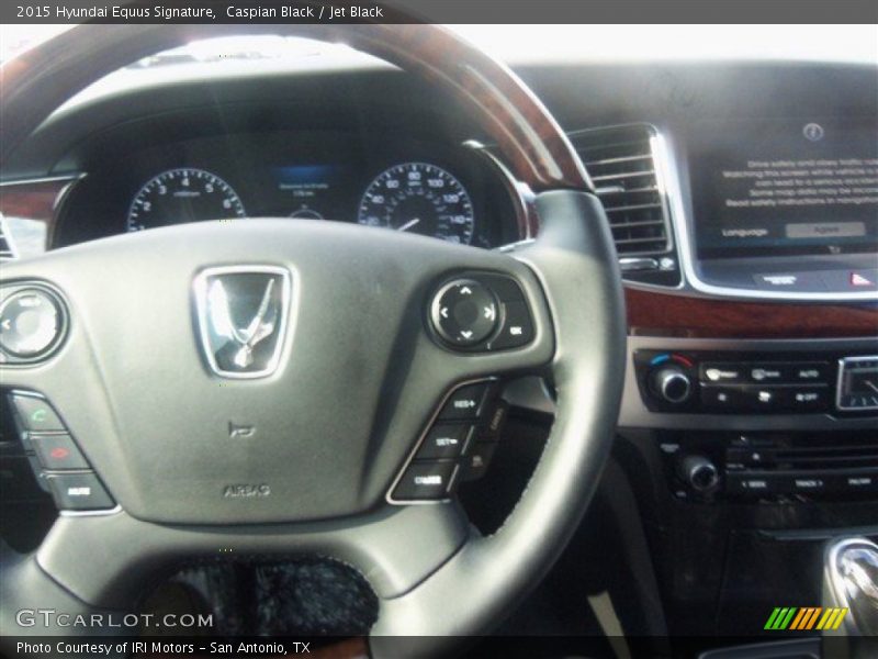  2015 Equus Signature Steering Wheel