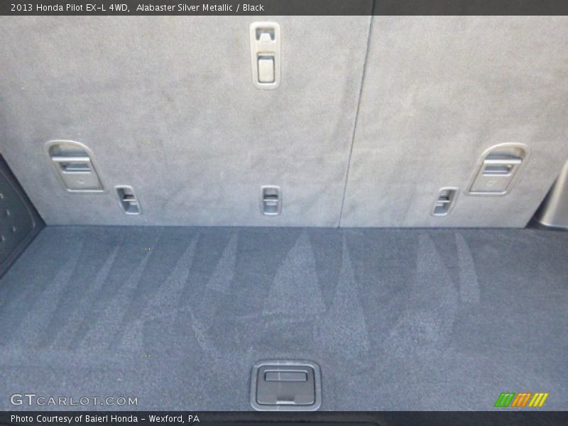 Alabaster Silver Metallic / Black 2013 Honda Pilot EX-L 4WD