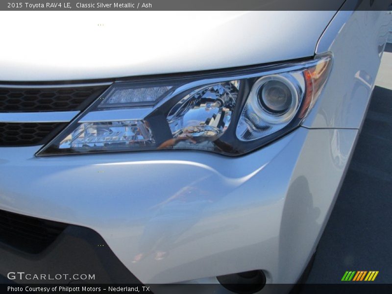 Classic Silver Metallic / Ash 2015 Toyota RAV4 LE
