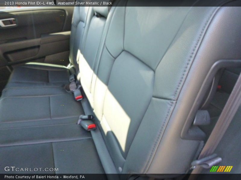 Alabaster Silver Metallic / Black 2013 Honda Pilot EX-L 4WD