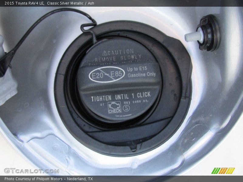 Classic Silver Metallic / Ash 2015 Toyota RAV4 LE