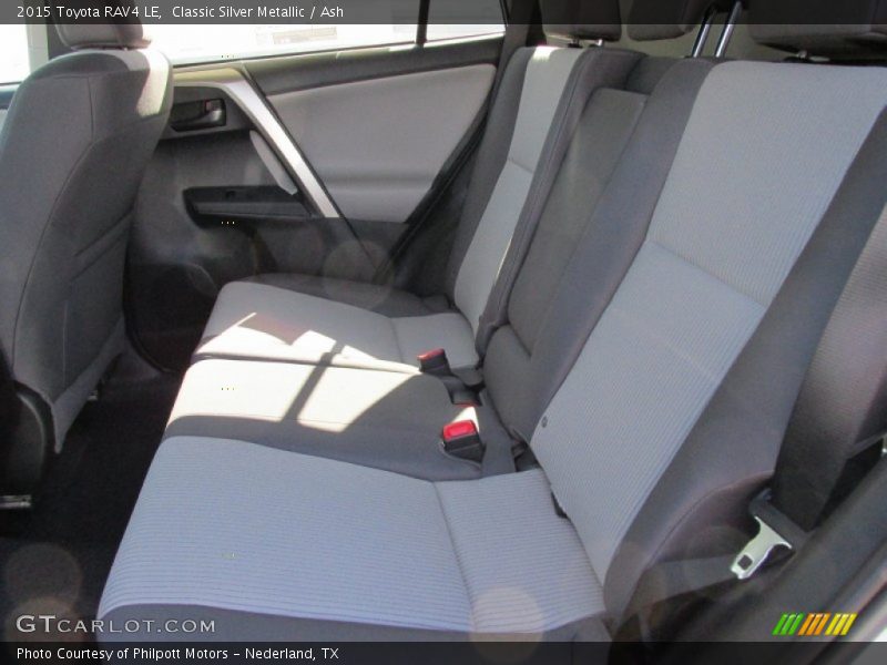 Classic Silver Metallic / Ash 2015 Toyota RAV4 LE
