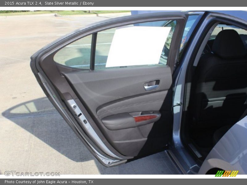 Slate Silver Metallic / Ebony 2015 Acura TLX 2.4