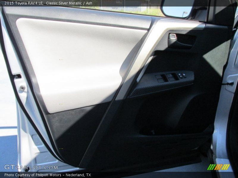 Classic Silver Metallic / Ash 2015 Toyota RAV4 LE