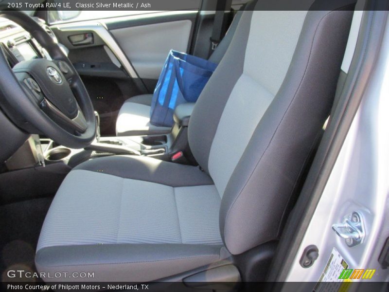 Classic Silver Metallic / Ash 2015 Toyota RAV4 LE