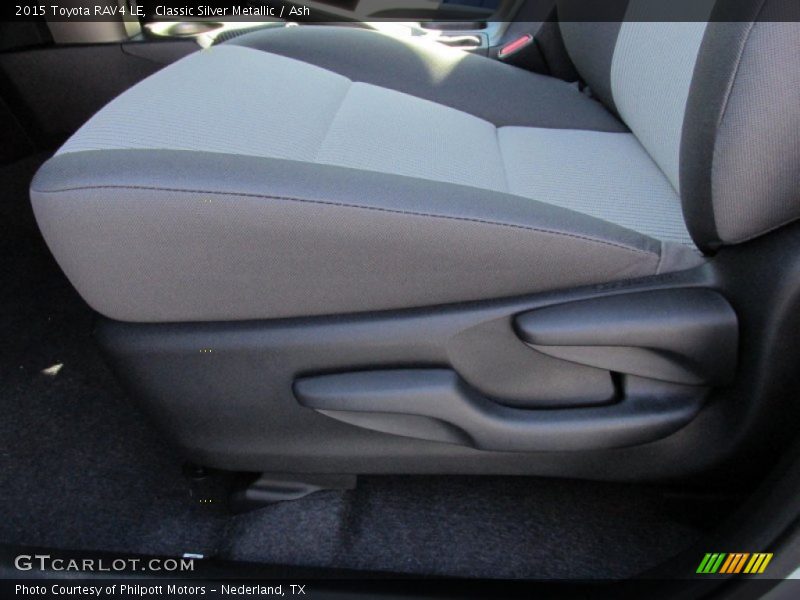 Classic Silver Metallic / Ash 2015 Toyota RAV4 LE
