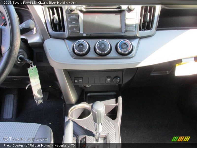 Classic Silver Metallic / Ash 2015 Toyota RAV4 LE