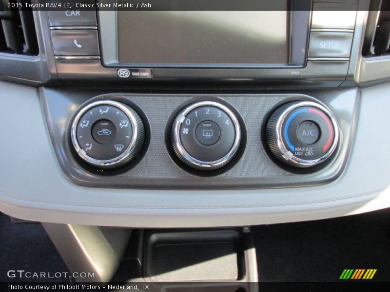 Classic Silver Metallic / Ash 2015 Toyota RAV4 LE