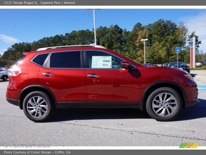 Cayenne Red / Almond 2015 Nissan Rogue SL