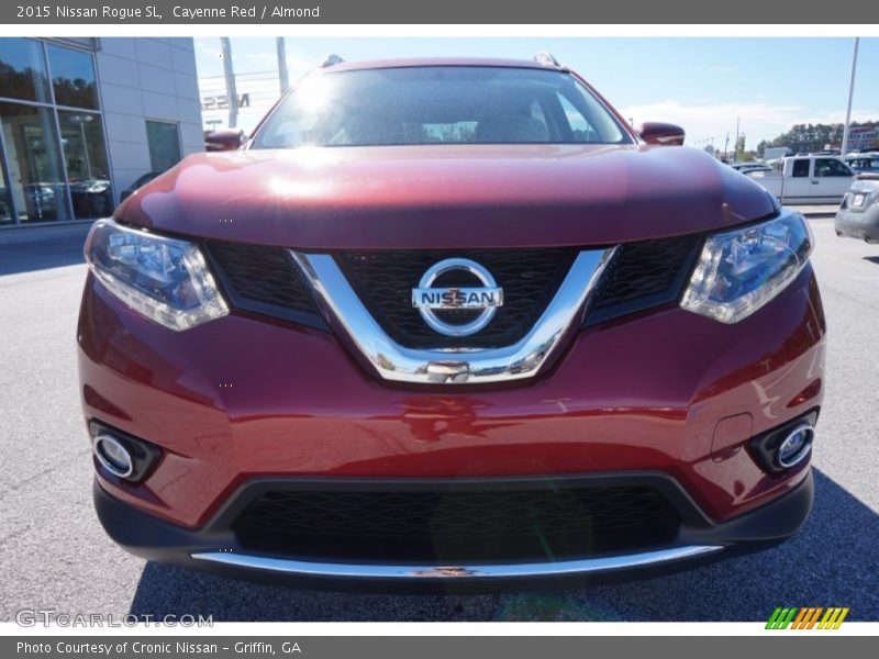 Cayenne Red / Almond 2015 Nissan Rogue SL