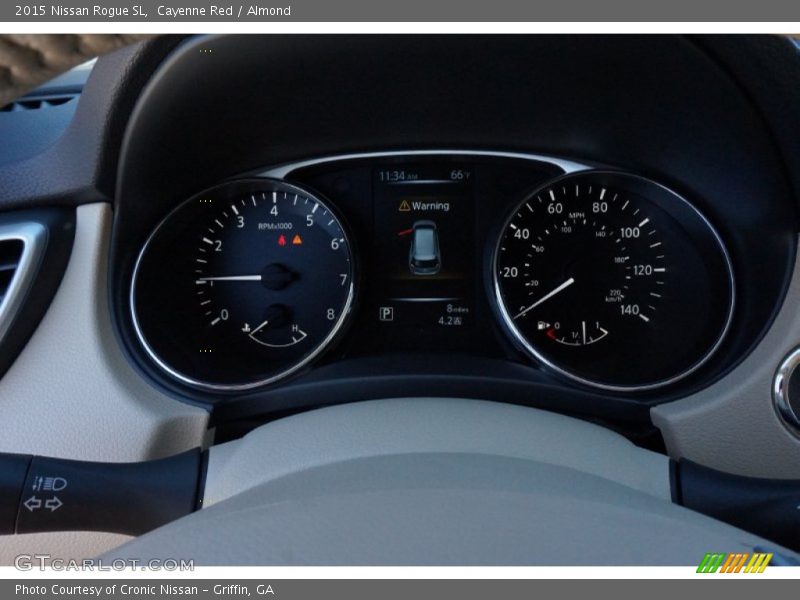 Cayenne Red / Almond 2015 Nissan Rogue SL