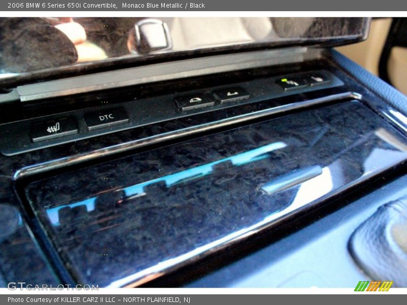 Monaco Blue Metallic / Black 2006 BMW 6 Series 650i Convertible