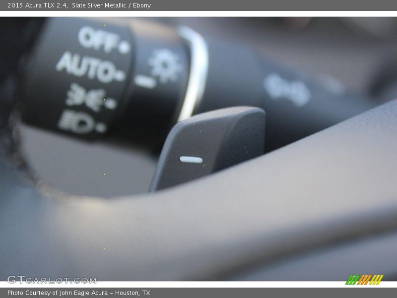 Slate Silver Metallic / Ebony 2015 Acura TLX 2.4